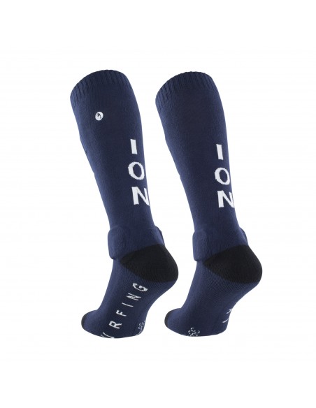 Chaussettes Protège-Tibias VTT femme ION bleu indigo