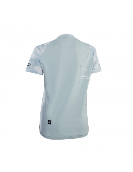 Maillot VTT femme ION Traze Amp AFT bleu/gris