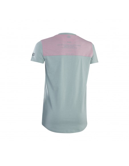 Maillot VTT femme ION Seek Amp bleu/gris