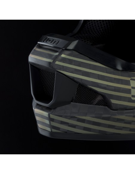 Mentonnière hyper respirante