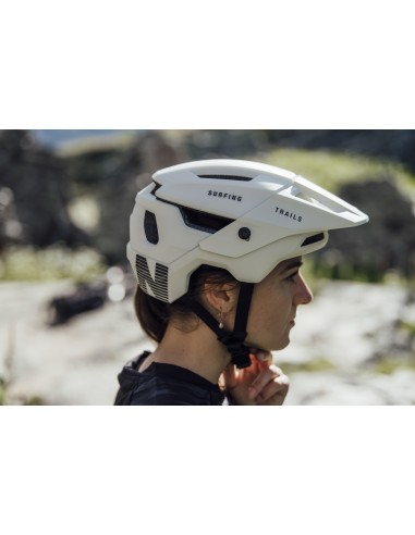 Casque VTT femme ION Traze Amp MIPS blanc