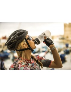 Bidon vélo femme Rogelli 500ml transparent 2