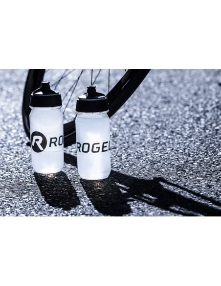 Bidon vélo femme Rogelli 500ml transparent