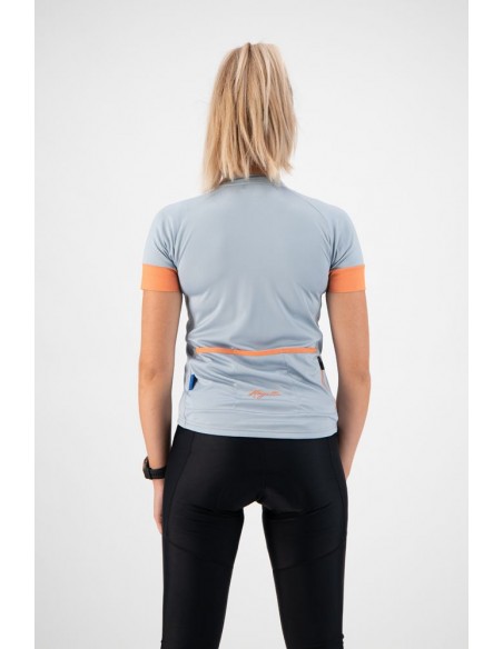 Maillot vélo femme Rogelli Modesta Gris