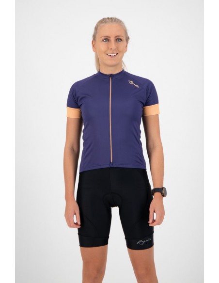 Maillot vélo femme Rogelli Modesta Violet/Corail