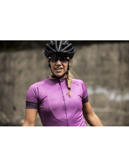 Maillot vélo femme Rogelli Modesta Lavande