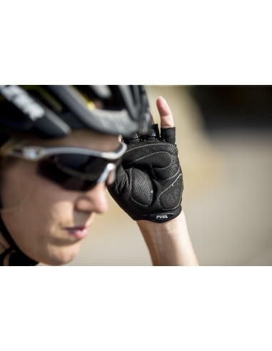 Gants vélo femme courts Rogelli Dolce Gris