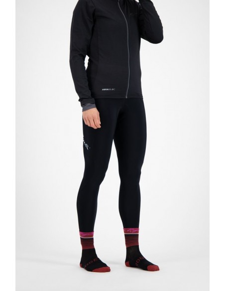 Chaussettes vélo femme Rogelli Impress Bordeaux/Rose