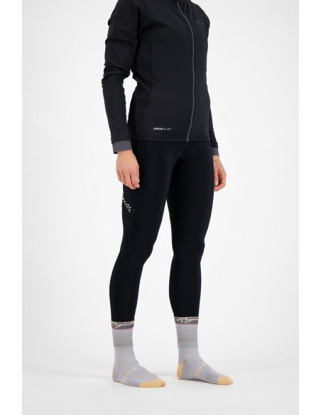 Chaussettes vélo femme Rogelli Impress Gris/Or