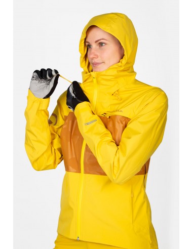 Veste VTT femme Endura SingleTrack II jaune/safran