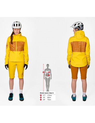 Veste VTT femme Endura SingleTrack II jaune/safran
