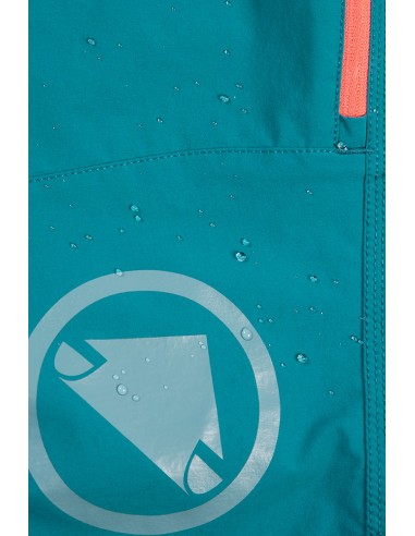 Short VTT femme Endura SingleTrack II bleu/vert