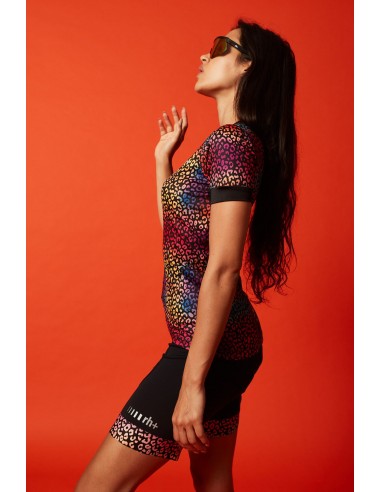 Maillot vélo femme Fashion RH+ Arc en Ciel