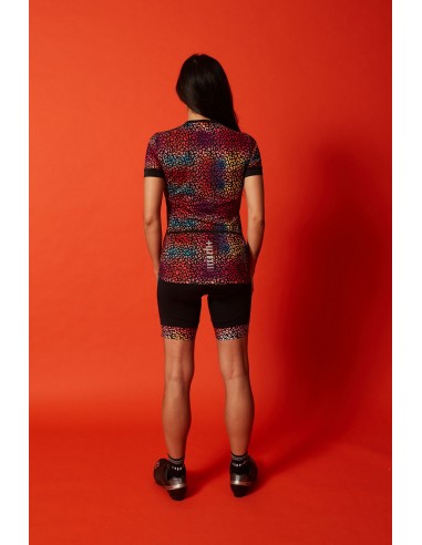 Maillot vélo femme Fashion RH+ Arc en Ciel