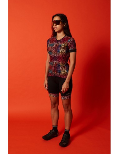 Maillot vélo femme Fashion RH+ Arc en Ciel