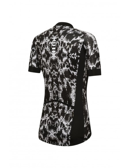 Maillot vélo femme Venere RH+ Noir / Blanc