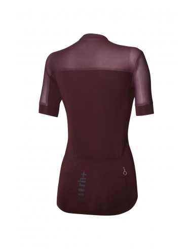 Maillot vélo femme Logo RH+ Bordeaux / Cabernet