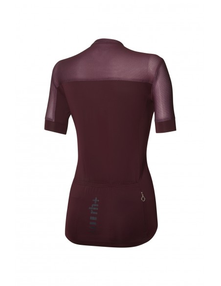 Maillot vélo femme Logo RH+ Bordeaux / Cabernet