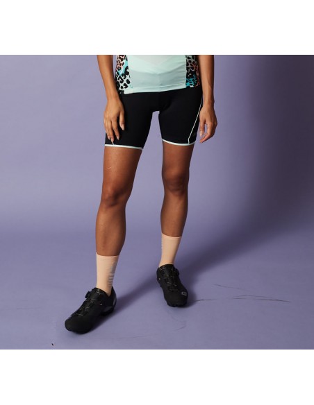 Cuissard vélo femme Pista cm18 RH+ Noir / Bleu