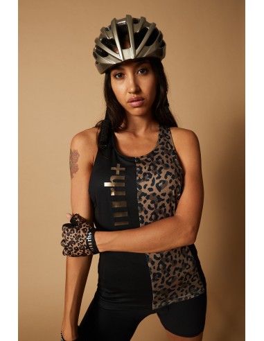 Maillot vélo femme sans manches Fashion Logo...