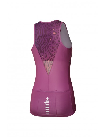 Maillot vélo femme sans manches Super Light RH+ Rose