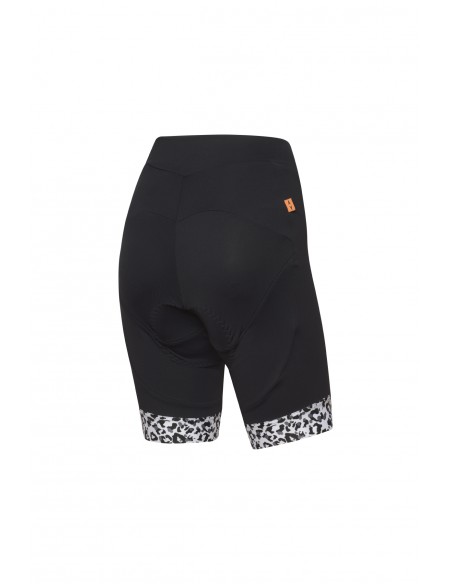 Cuissard vélo femme New Elite RH+ Noir / Blanc Savane