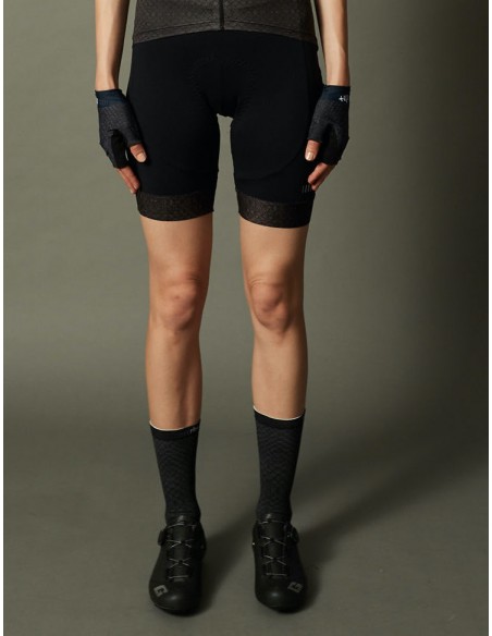 Cuissard vélo femme New Elite RH+ Noir / Écailles