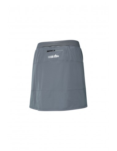 Jupe short vélo femme All Road RH+ Bleu / Bordeaux