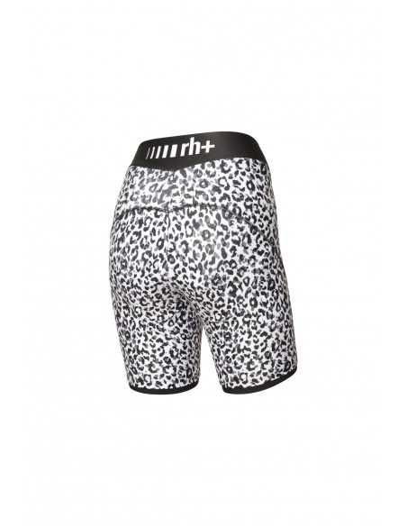 Cuissard vélo femme 15cm RH+ Noir / Blanc Savane