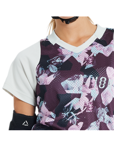 Maillot VTT femme ION Scrub bleu pâle