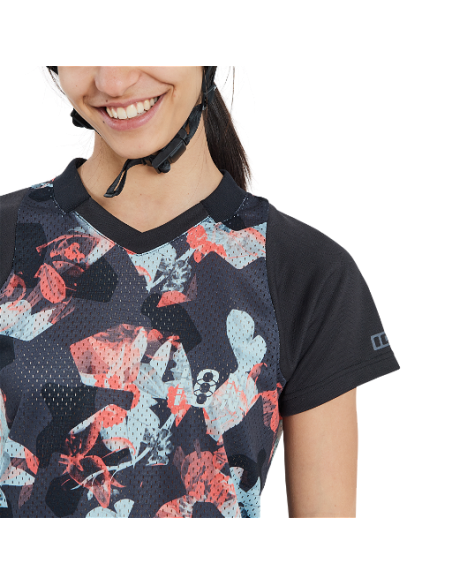 Maillot VTT femme ION Scrub noir