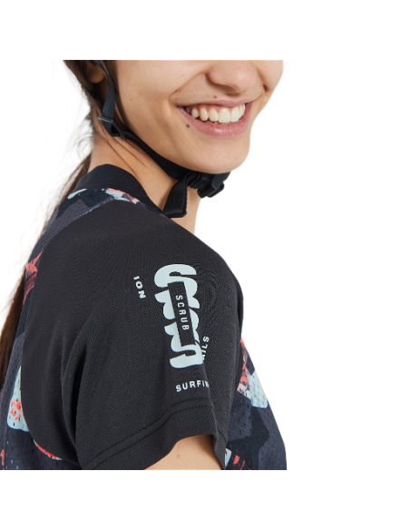 Maillot VTT femme ION Scrub noir