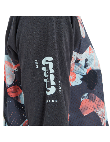 Maillot VTT femme manches longues ION Scrub noir