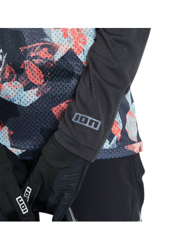 Maillot VTT femme manches longues ION Scrub noir