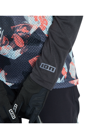 Maillot VTT femme manches longues ION Scrub noir