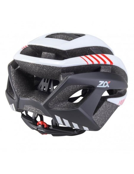 Casque vélo de route femme ZALPHA Zero RH+ Shiny blanc