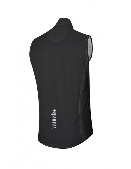 Veste coupe-vent sans manches vélo femme RH+ noire