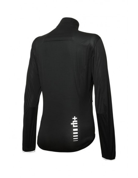 Veste de vélo femme coupe-vent et imperméable noire RH+