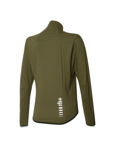 Veste de vélo femme coupe-vent et imperméable Kaki RH+