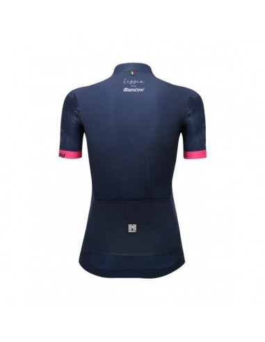 Maillot vélo femme Volo Santini bleu
