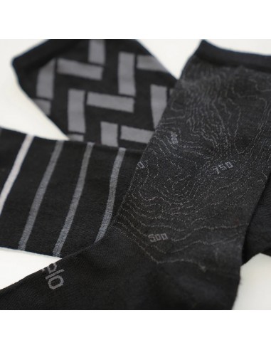 Chaussettes Vélo femme en Merino Rivelo Noir...