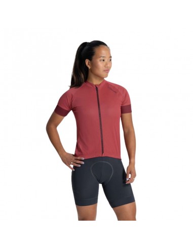 Maillot vélo femme Rogelli Modesta Cerise