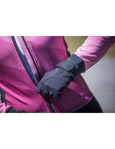 Gants vélo femme hiver Rogelli Core Noir