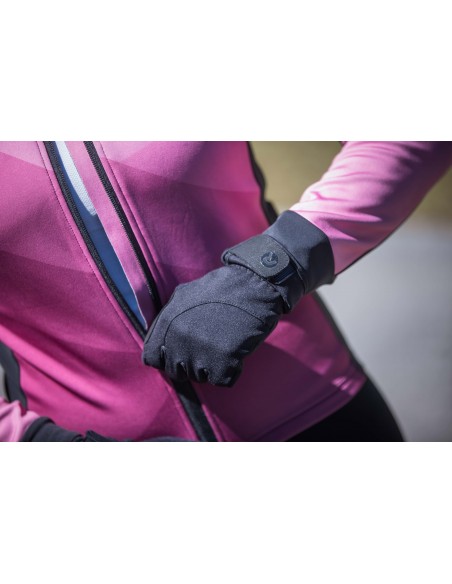 Gants vélo femme hiver Rogelli Core Noir
