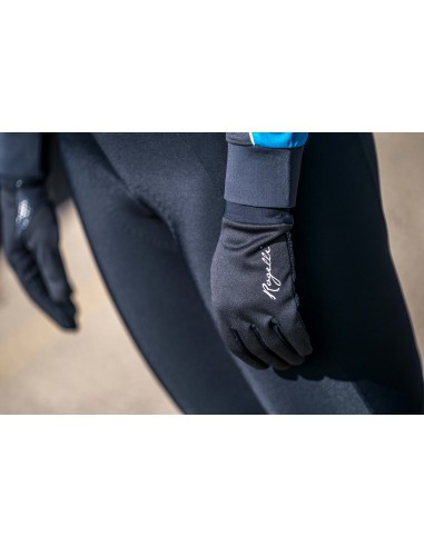 Gants vélo femme Rogelli Laval Noir