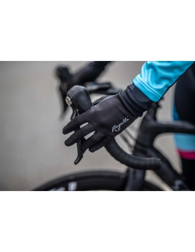 Gants vélo femme Rogelli Laval Noir