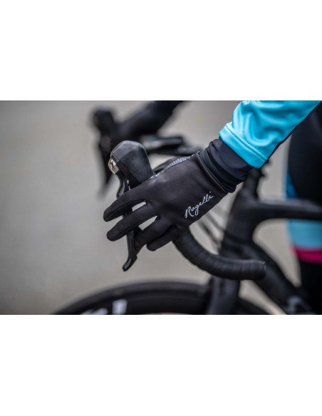 Gants vélo femme Rogelli Laval Noir