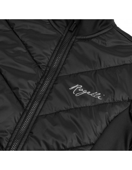 Veste vélo femme Rogelli Wadded Noir