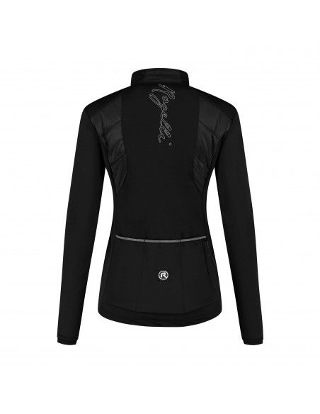Veste vélo femme Rogelli Wadded Noir