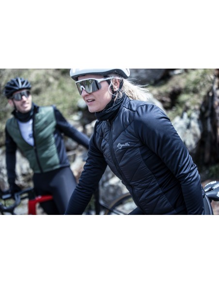 Veste vélo femme Rogelli Wadded Noir